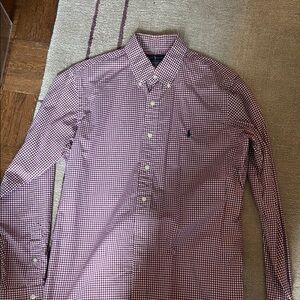 Ralph Lauren red gingham button down